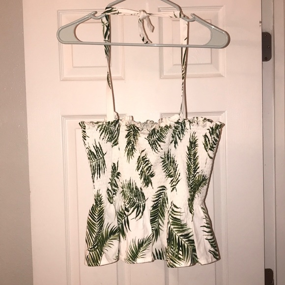 H&M Tropical Halter Top - Picture 2 of 3